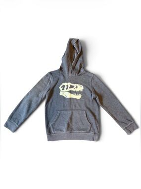 🏷️SALE! Hoodie with Dino Skull Graphic